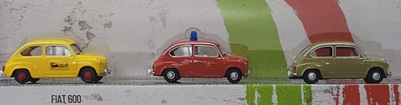 Blackstar BS00050 - H0 - 3-tlg. Set FIAT 600